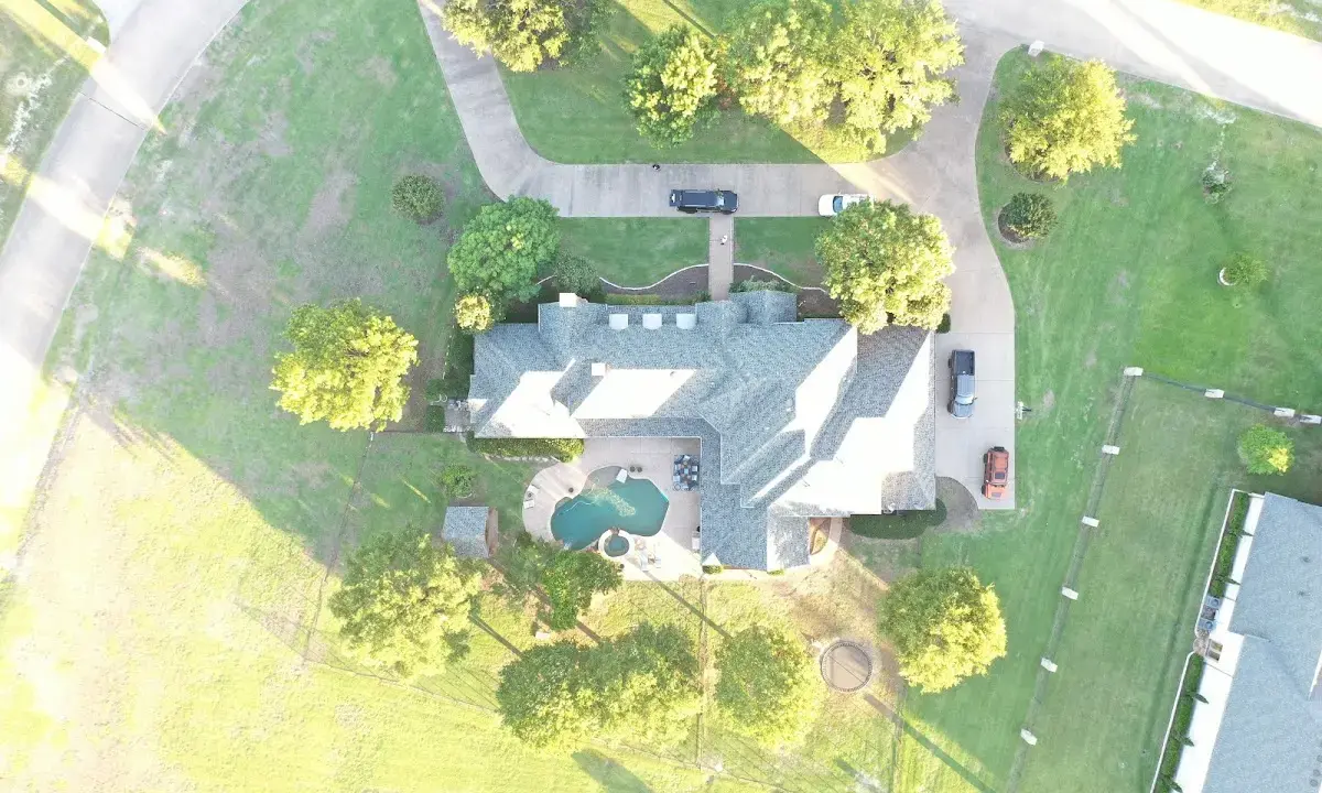 New shingle roof installation on a home in Amelia